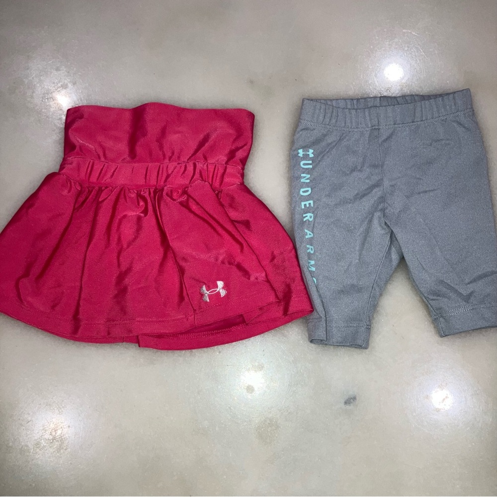 2 Under Armour Skirt and Leggings